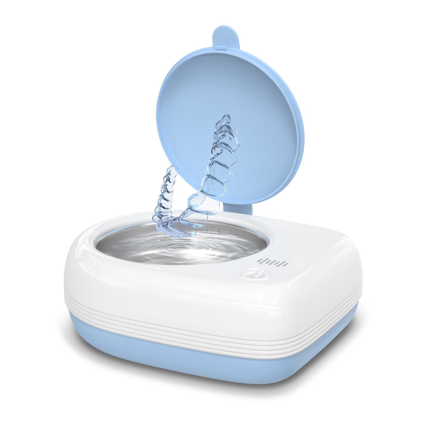 Wrklly 50kHz Cordless Ultrasonic Retainer Cleaner – Ultra-Thin, USB Rechargeable, Quick & Deep Clean